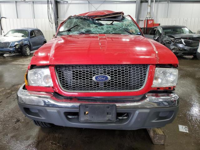 1FTYR15E73PB74937 - 2003 FORD RANGER SUPER CAB RED photo 5