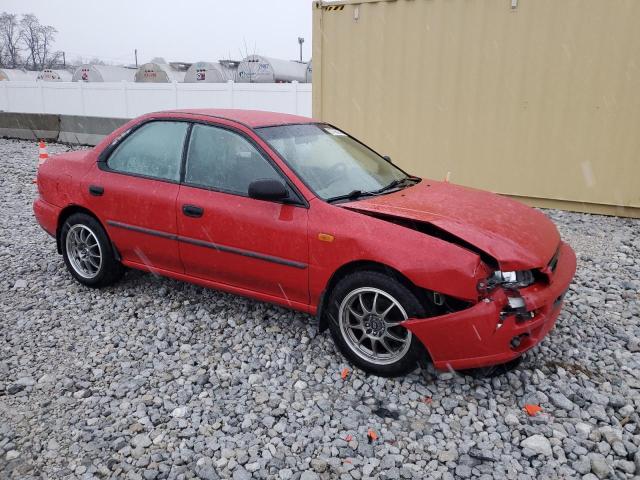 JF1GC4357WH501083 - 1998 SUBARU IMPREZA L RED photo 4