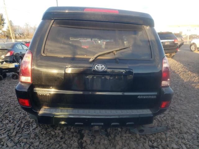 JTEBU14R650075395 - 2005 TOYOTA 4RUNNER SR5 BLACK photo 6