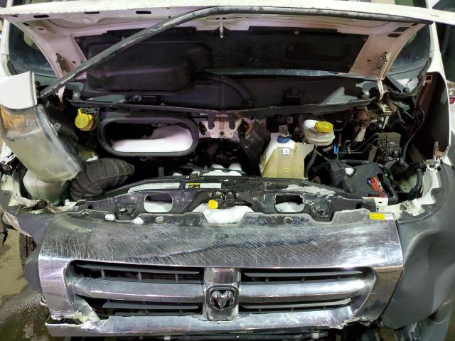 3C6TRVDG1HE517289 - 2017 RAM PROMASTER 2500 HIGH თეთრი ფოტო 11