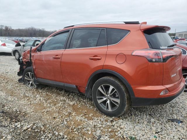 2T3WFREVXGW258842 - 2016 TOYOTA RAV4 XLE ORANGE photo 2