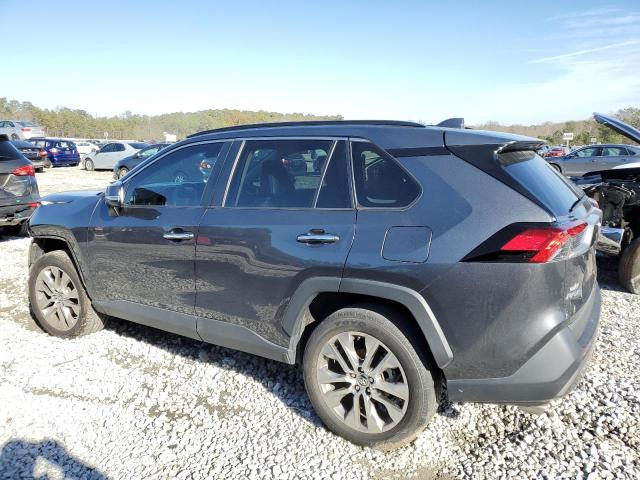 2T3Y1RFV0KC011524 - 2019 TOYOTA RAV4 LIMITED GRAY photo 2