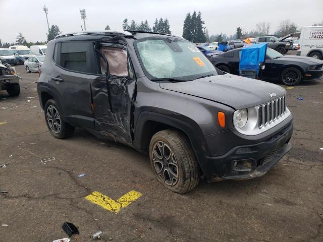 ZACCJBDB2JPH58340 - 2018 JEEP RENEGADE LIMITED CHARCOAL photo 4