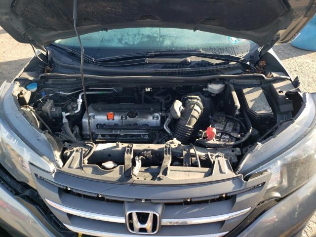 2HKRM4H74EH636158 - 2014 HONDA CR-V EXL GRAY photo 12