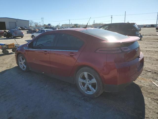 1G1RA6E46DU135493 - 2013 CHEVROLET VOLT RED photo 2