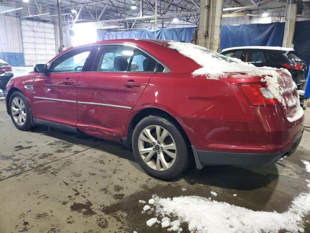 1FAHP2HW7AG168414 - 2010 FORD TAURUS SEL RED photo 2