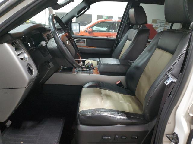 1FMFK18508LA06039 - 2008 FORD EXPEDITION EL EDDIE BAUER WHITE photo 7