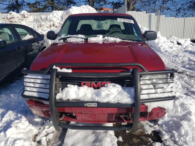 1GTDT19W028244452 - 2002 GMC SONOMA MAROON photo 5