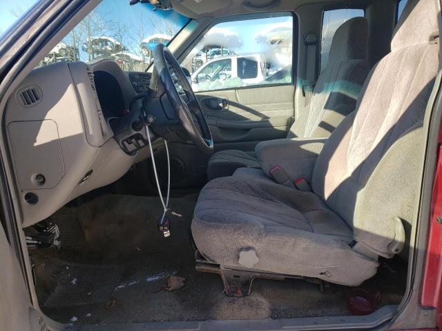 1GTDT19W028244452 - 2002 GMC SONOMA MAROON photo 7