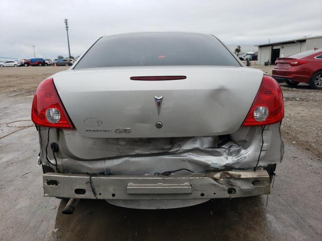 1G2ZF55B164283771 - 2006 PONTIAC G6 SE SILVER photo 6