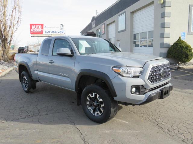 5TFSZ5AN7KX167357 - 2019 TOYOTA TACOMA ACCESS CAB ნაცრისფერი ფოტო 1