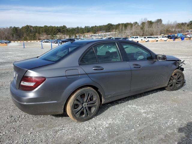 WDDGF4HB0DA858486 - 2013 MERCEDES-BENZ C 250 GRAY photo 3