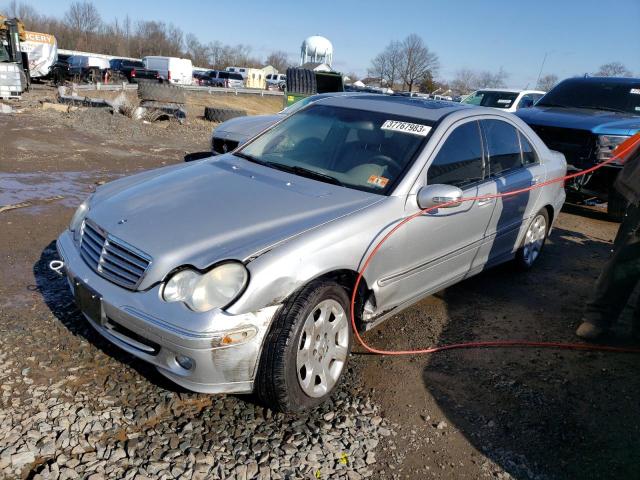 WDBRF84J35F604703 - 2005 MERCEDES-BENZ C 320 4MATIC SILVER photo 1