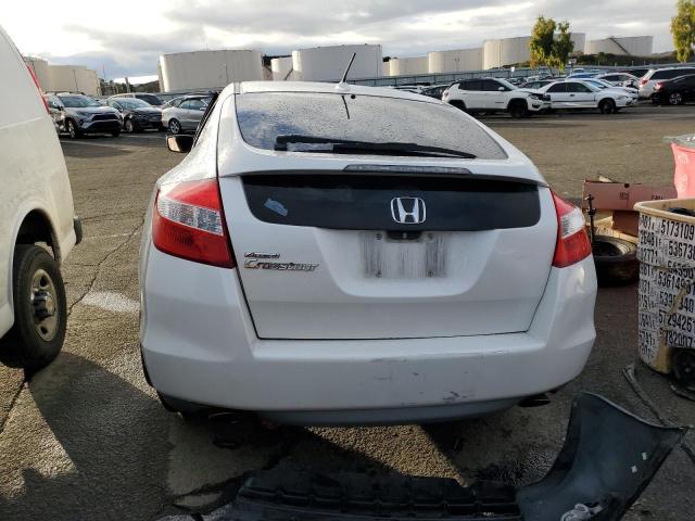 5J6TF1H57AL003697 - 2010 HONDA ACCORD CRO EXL WHITE photo 6