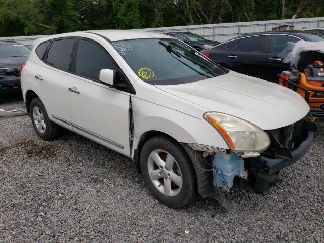 JN8AS5MT6DW041837 - 2013 NISSAN ROGUE S WHITE photo 4