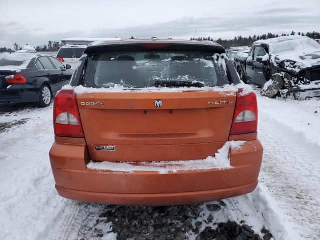 1B3CB5HA6BD160592 - 2011 DODGE CALIBER HEAT ORANGE photo 6