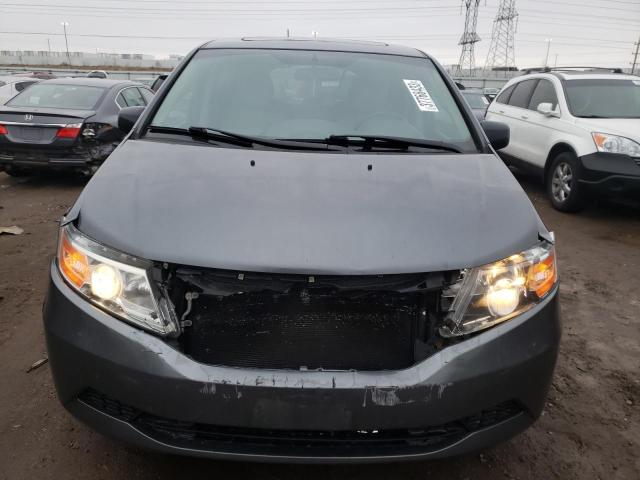 5FNRL5H66BB024067 - 2011 HONDA ODYSSEY EXL GRAY photo 5