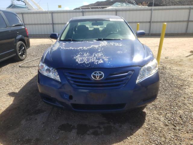 JTNBE46KX93193064 - 2009 TOYOTA CAMRY BASE BLUE photo 5