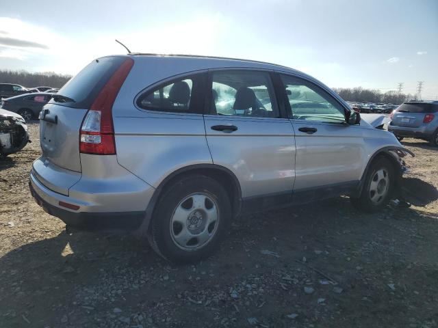 5J6RE3H35AL021378 - 2010 HONDA CR-V LX SILVER photo 3