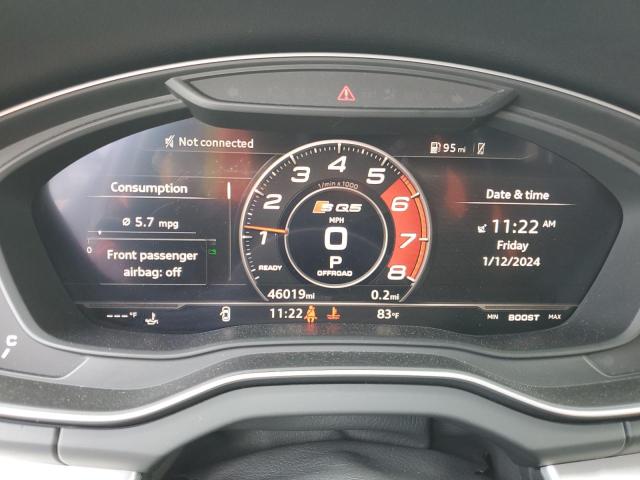 WA1C4AFY8K2027825 - 2019 AUDI SQ5 PRESTIGE WHITE photo 9