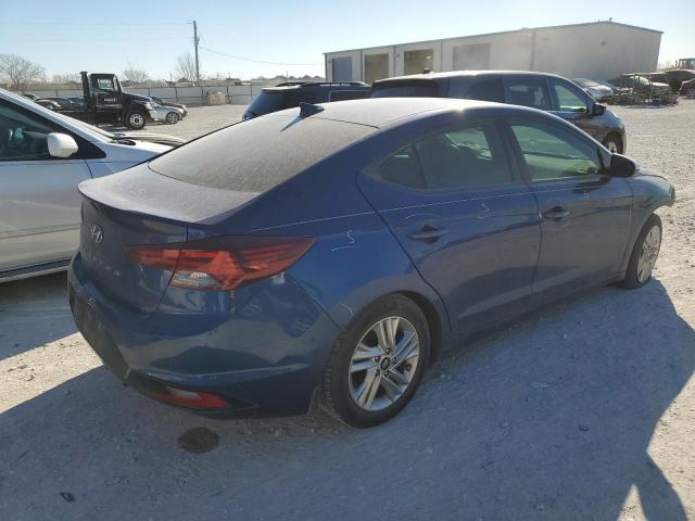 5NPD84LF6LH508868 - 2020 HYUNDAI ELANTRA SEL BLUE photo 3