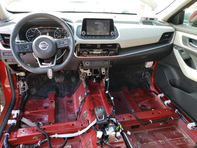 5N1AT3CA5MC828546 - 2021 NISSAN ROGUE SL RED photo 8