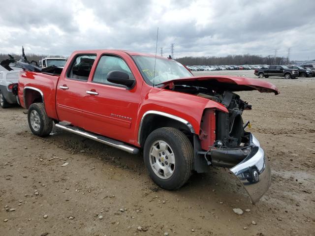 3GCPCSE08DG171655 - 2013 CHEVROLET SILVERADO C1500 LT RED photo 4