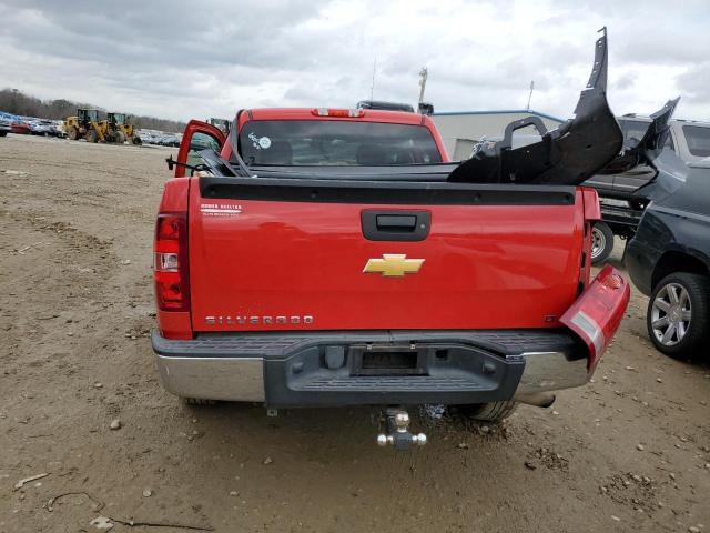 3GCPCSE08DG171655 - 2013 CHEVROLET SILVERADO C1500 LT RED photo 6