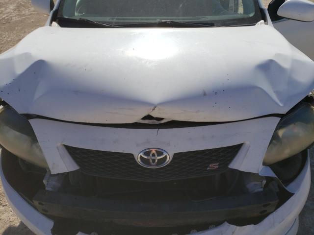 2T1BU40E49C117390 - 2009 TOYOTA COROLLA BASE WHITE photo 11