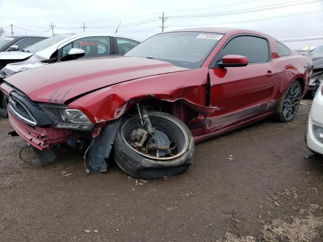 1ZVBP8AM1E5297372 - 2014 FORD MUSTANG RED photo 1