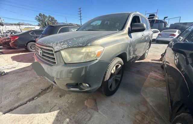 JTEDS43A082037309 - 2008 TOYOTA HIGHLANDER SPORT GRAY photo 2