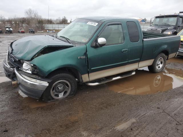 1FTZX1726YNB27558 - 2000 FORD F150 GREEN photo 1