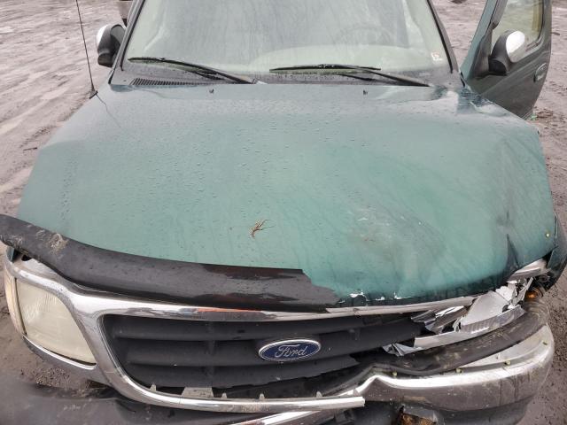 1FTZX1726YNB27558 - 2000 FORD F150 GREEN photo 11