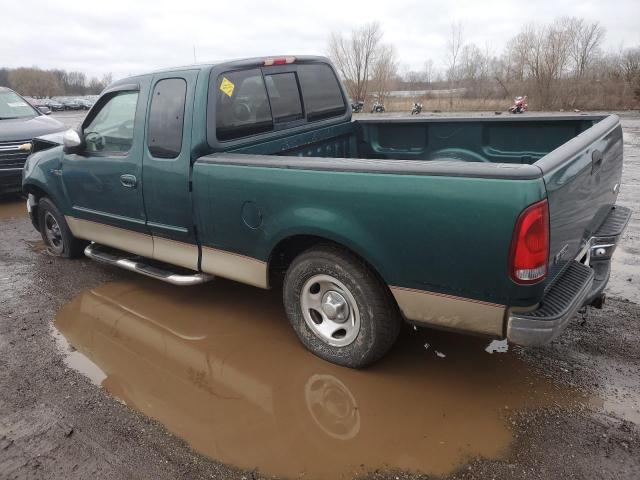 1FTZX1726YNB27558 - 2000 FORD F150 GREEN photo 2