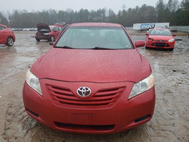 4T1BE46K29U295744 - 2009 TOYOTA CAMRY BASE RED photo 5