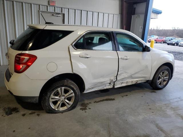 2GNALBEK6G6214789 - 2016 CHEVROLET EQUINOX LS WHITE photo 3