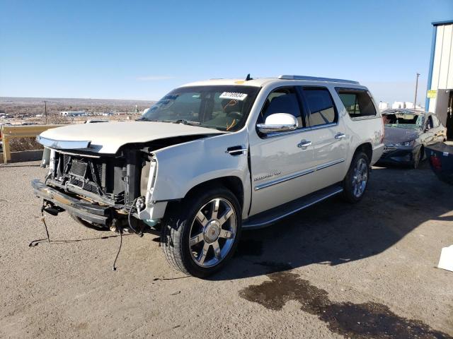 1GYS4HEF8ER149214 - 2014 CADILLAC ESCALADE ESV LUXURY WHITE photo 1