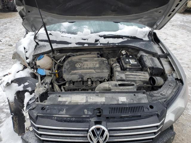 1VWBS7A35EC030425 - 2014 VOLKSWAGEN PASSAT SE SILVER photo 11