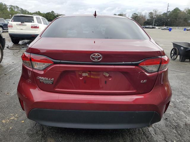 5YFB4MDE4PP071485 - 2023 TOYOTA COROLLA LE RED photo 6