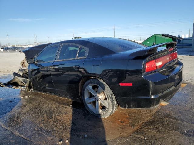 2C3CDXAT2EH367296 - 2014 DODGE CHARGER POLICE BLACK photo 2