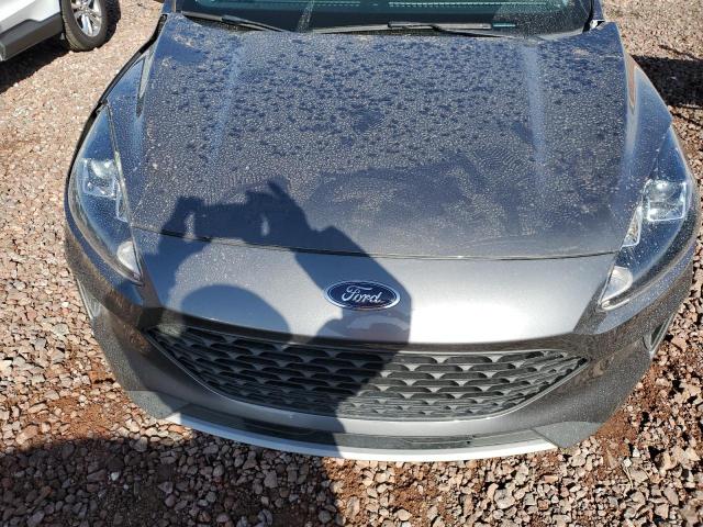 1FMCU0F66MUA47640 - 2021 FORD ESCAPE S GRAY photo 12