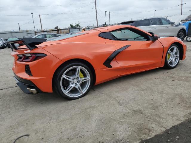 1G1YA2D48M5113060 - 2021 CHEVROLET CORVETTE STINGRAY 1LT ORANGE photo 3