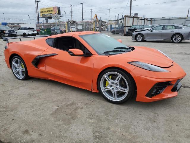 1G1YA2D48M5113060 - 2021 CHEVROLET CORVETTE STINGRAY 1LT ORANGE photo 4