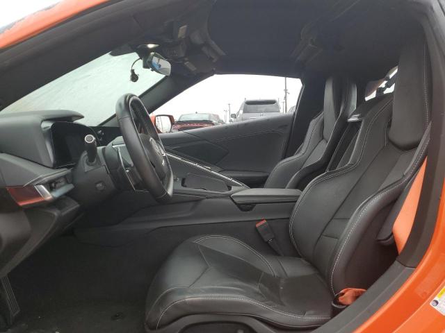 1G1YA2D48M5113060 - 2021 CHEVROLET CORVETTE STINGRAY 1LT ORANGE photo 7