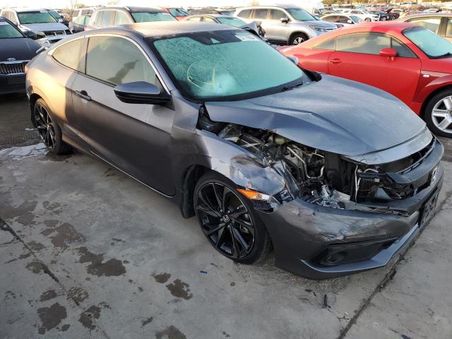 2HGFC4B88LH301564 - 2020 HONDA CIVIC SPORT GRAY photo 4