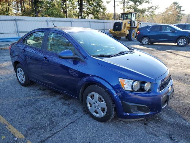 1G1JA5SH6E4210855 - 2014 CHEVROLET SONIC LS BLUE photo 4