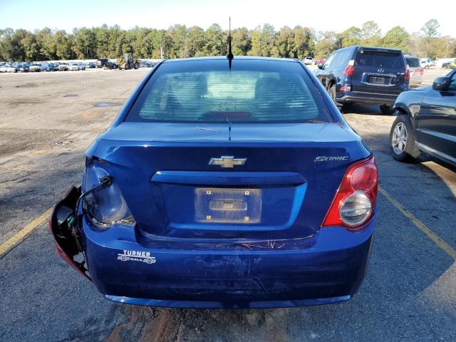 1G1JA5SH6E4210855 - 2014 CHEVROLET SONIC LS BLUE photo 6