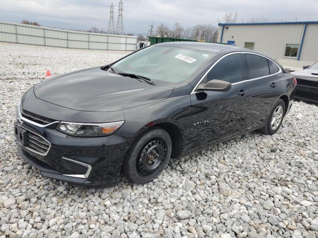 1G1ZB5ST6HF280336 - 2017 CHEVROLET MALIBU LS BLACK photo 1