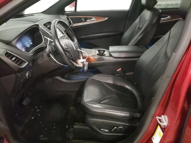 2LMTJ8LR9GBL24771 - 2016 LINCOLN MKX RESERVE წითელი ფოტო 7