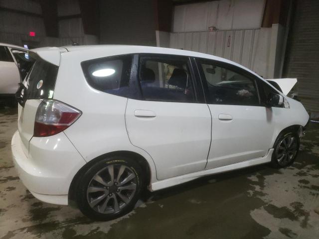 JHMGE8H52CC022484 - 2012 HONDA FIT SPORT WHITE photo 3